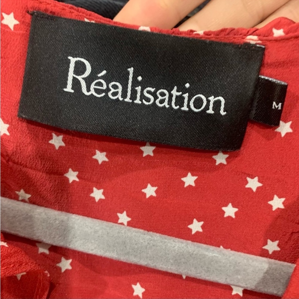 Realisation Par Red Polka Dot Mini Dress - Picture 8 of 10